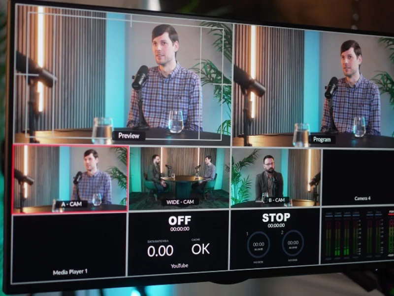 Pulse8 Video Podcast Studio